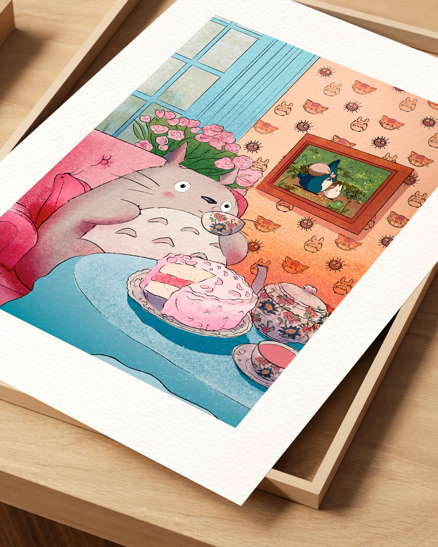 El salón del té de Totoro