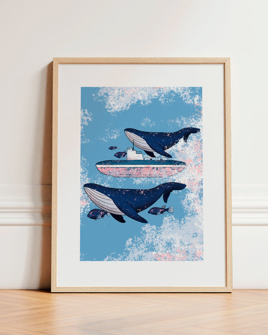 Ballenas submarino