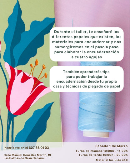 Taller de Encuadernación y Pintura